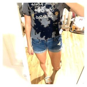 Acid wash t-shirt